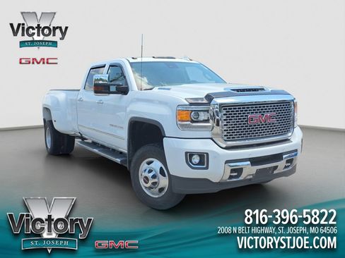Used 2017 GMC Sierra 3500 Denali w/ Duramax Plus Package AWD/4WD image 1