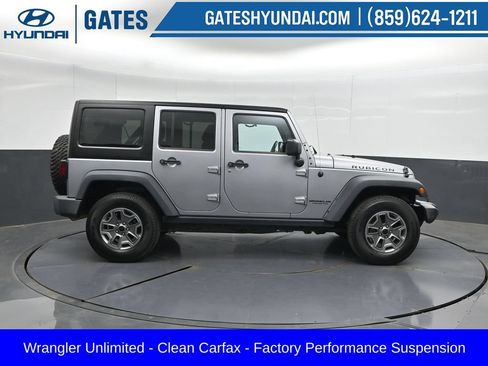 Used 2015 Jeep Wrangler Unlimited Rubicon w/ Max Tow Package AWD/4WD image 3