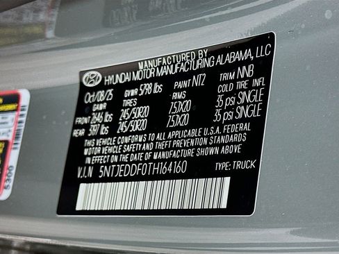 New 2026 Hyundai Santa Cruz Limited image 24