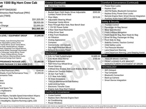 Used 2025 RAM 1500 Big Horn AWD/4WD image 3