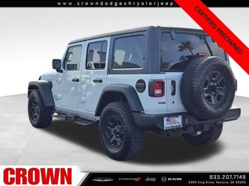 Certified 2021 Jeep Wrangler Unlimited Sport image 5