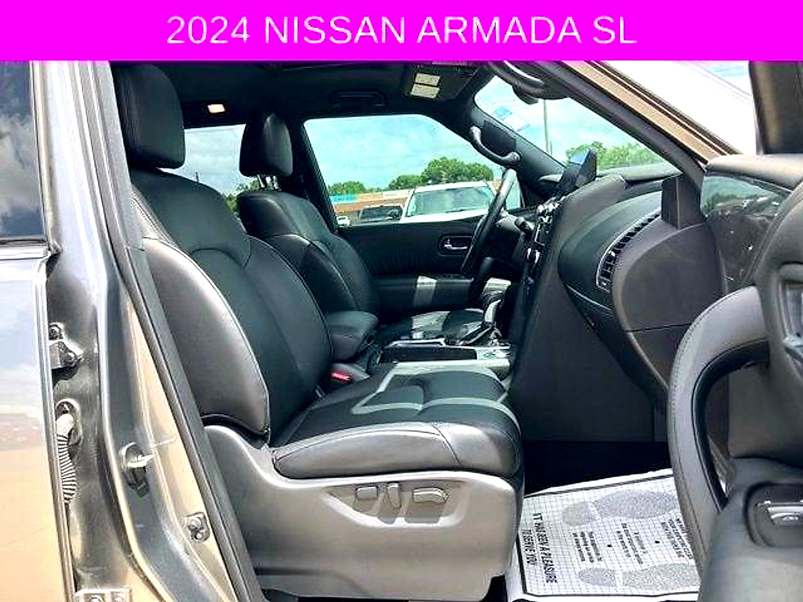 Used 2024 Nissan Armada SL w/ Midnight Edition Package RWD image 11