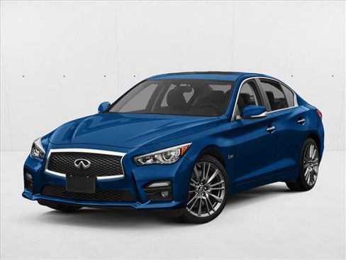 Used 2017 INFINITI Q50 Red Sport 400 RWD image 1