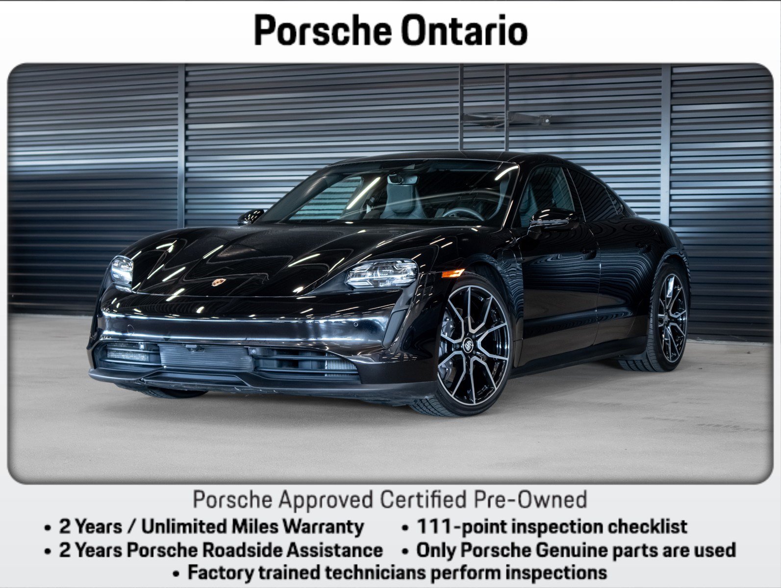 Certified 2023 Porsche Taycan RWD image 1