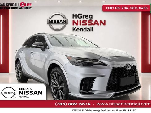 Used 2023 Lexus RX 350 F Sport w/ Accessory Package (Z1) AWD/4WD image 1
