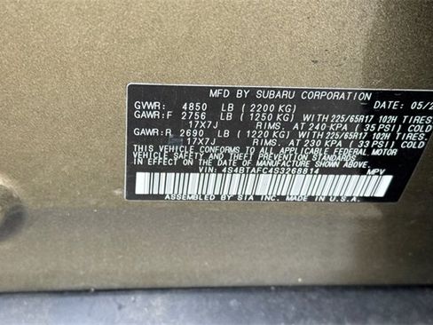 Used 2025 Subaru Outback Premium w/ Popular Package #1 image 35