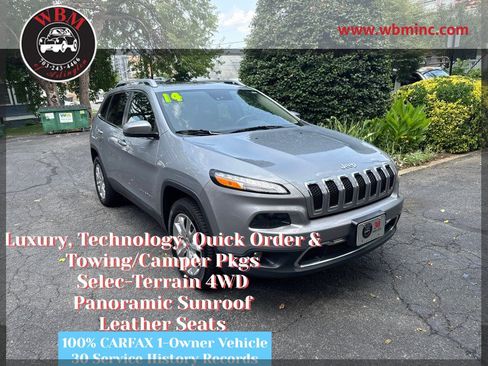Used 2014 Jeep Cherokee Limited w/ Technology Group AWD/4WD image 1