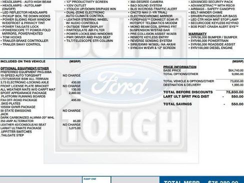 Certified 2024 Ford F250 Lariat w/ Lariat Ultimate Package AWD/4WD image 2