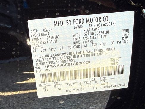 New 2026 Ford Explorer ST AWD/4WD image 22