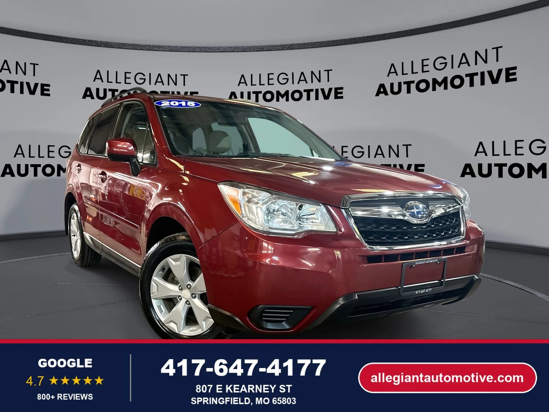 Used 2015 Subaru Forester 2.5i Premium w/ All-Weather Package AWD/4WD image 1