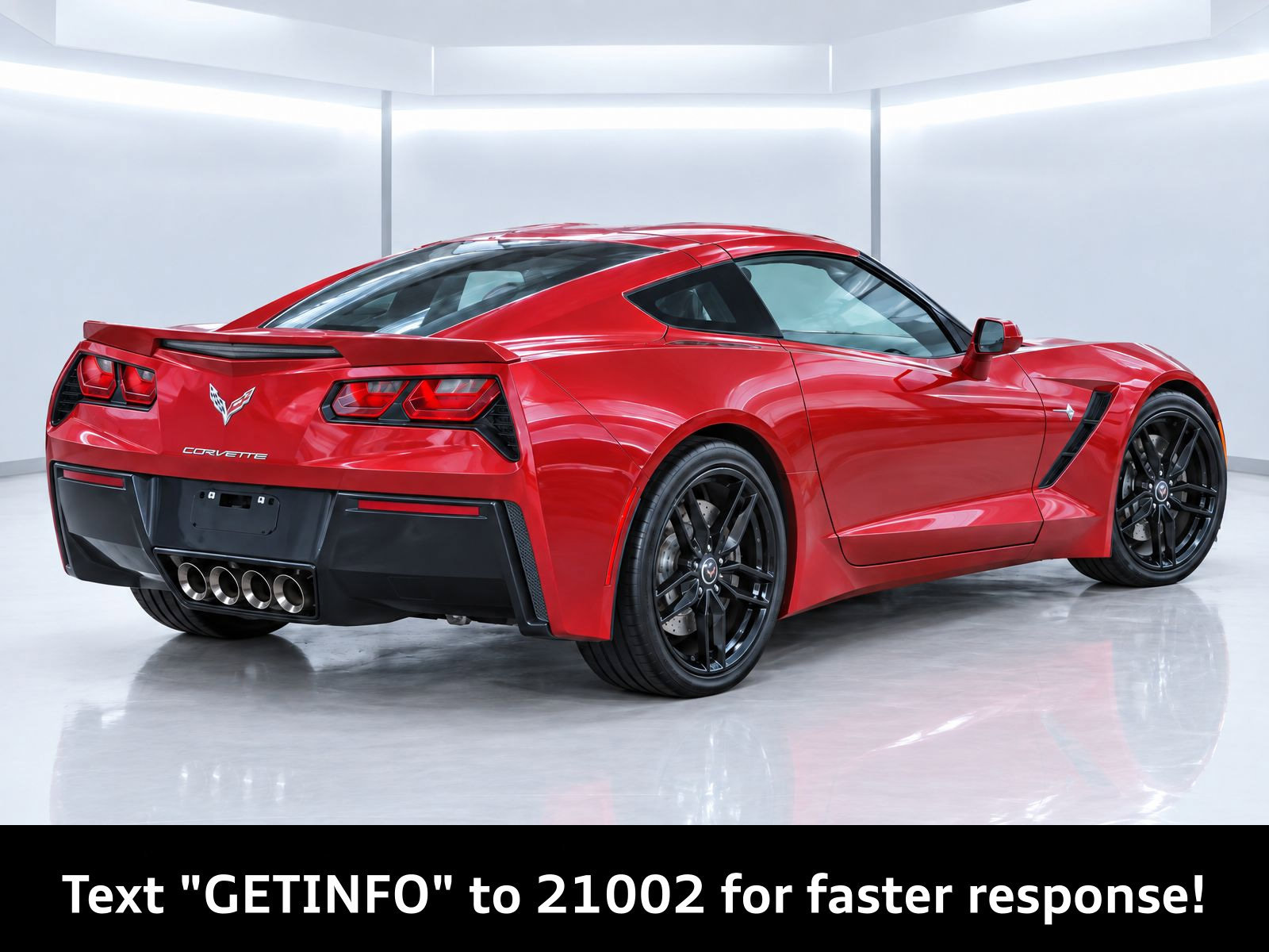 Used 2014 Chevrolet Corvette Stingray Coupe w/ 3LT Preferred Equipment Group RWD image 4