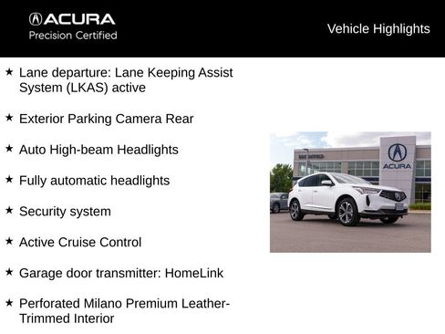 Certified 2026 Acura RDX SH-AWD w/ Technology Package image 17