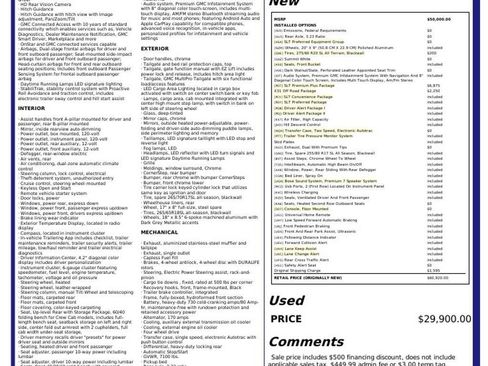 Used 2019 GMC Sierra 1500 SLT w/ SLT Premium Plus Package image 2