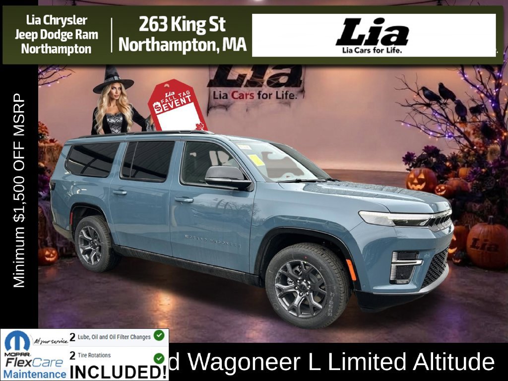 New 2026 Jeep Grand Wagoneer L Limited w/ Premium Group II AWD/4WD 360° Tour