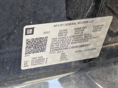 Used 2017 Chevrolet Suburban LT AWD/4WD image 16