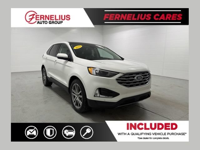 Used 2023 Ford Edge Titanium w/ Class II Trailer Tow Package AWD/4WD image 1