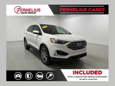 Used 2023 Ford Edge Titanium w/ Class II Trailer Tow Package AWD/4WD image 1