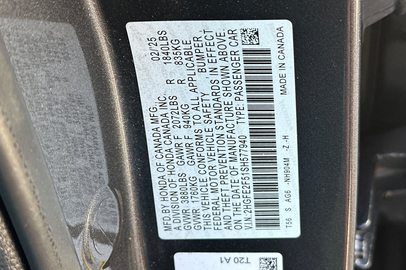 Used 2025 Honda Civic Sport image 32