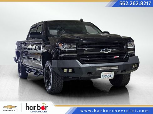 Used 2017 Chevrolet Silverado 1500 LTZ Z71 w/ Midnight Edition AWD/4WD image 1