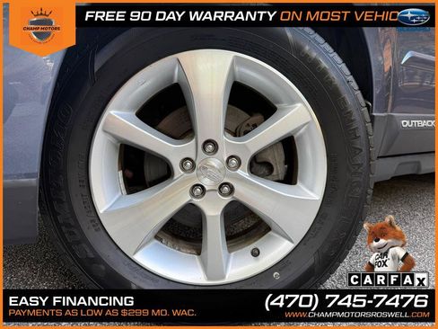 Used 2013 Subaru Outback 2.5i Limited w/ Moonroof Pkg AWD/4WD image 4
