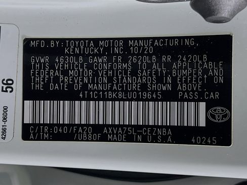 Used 2020 Toyota Camry LE image 27