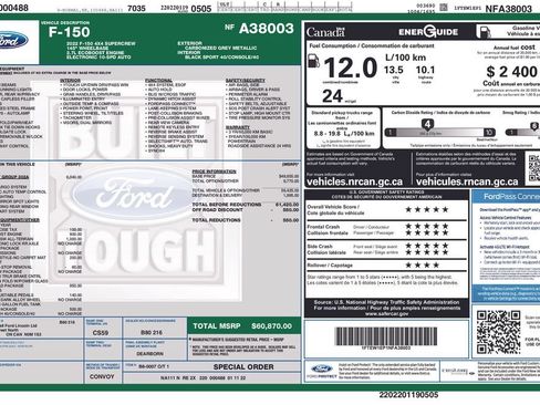 Used 2022 Ford F150 XLT w/ Equipment Group 302A High AWD/4WD image 28