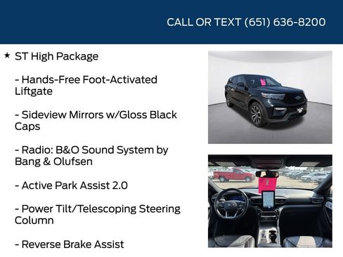Used 2021 Ford Explorer ST w/ Equipment Group 401A AWD/4WD image 20