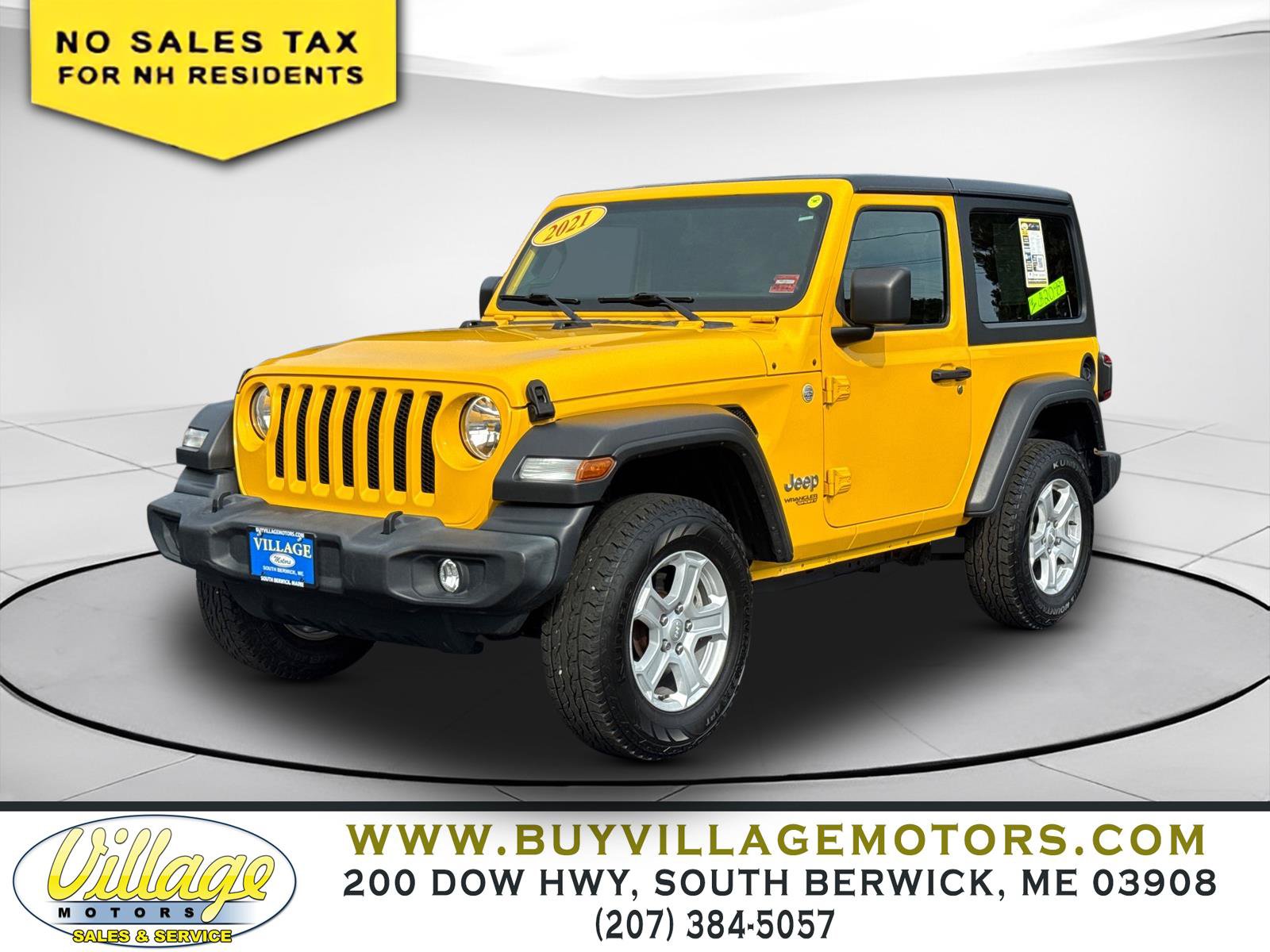 Used 2021 Jeep Wrangler Sport AWD/4WD image 2
