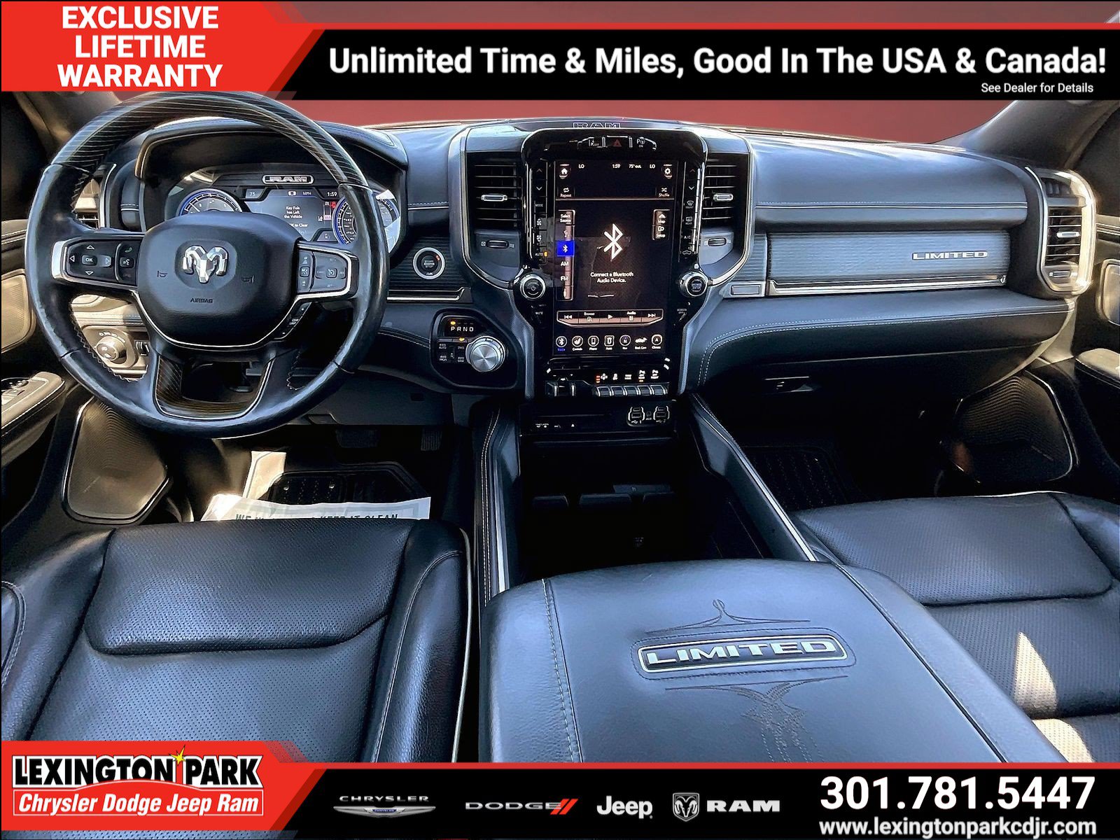 Used 2019 RAM 1500 Limited AWD/4WD image 8
