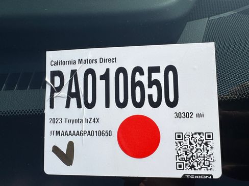 Used 2023 Toyota bZ4X FWD w/ Weather Package image 16