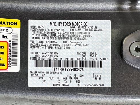 New 2025 Ford Mustang GT Premium image 14