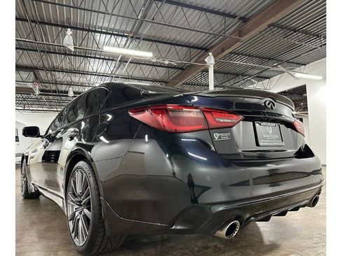 Used 2023 INFINITI Q50 Red Sport 400 w/ Black Opal Edition RWD image 17