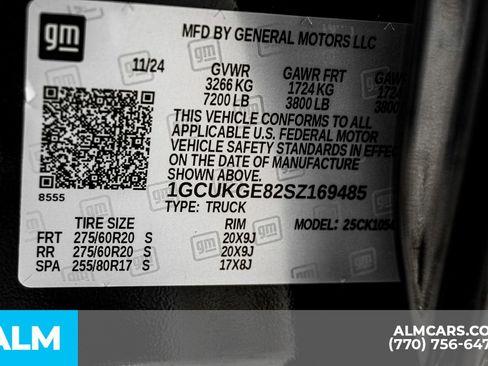 Used 2025 Chevrolet Silverado 1500 LTZ w/ LTZ Premium Package image 65