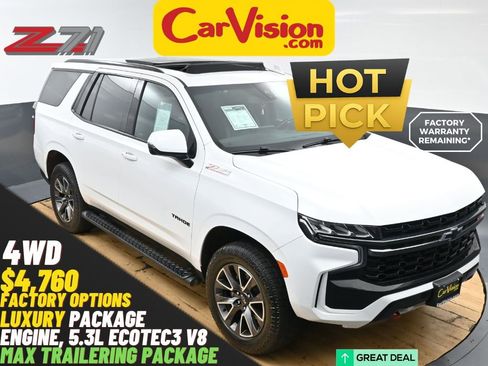 Used 2022 Chevrolet Tahoe Z71 w/ Luxury Package image 1