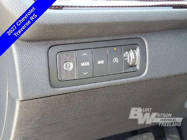 New 2027 Chevrolet Traverse RS w/ LPO, Floor Liner Package AWD/4WD image 11