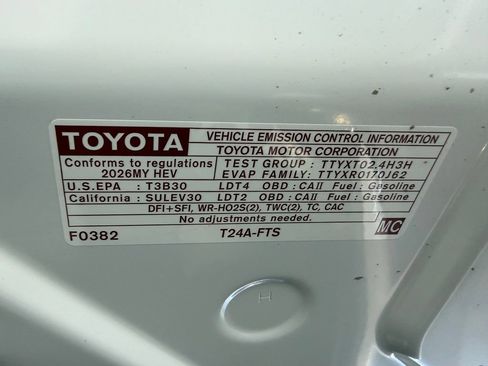 Certified 2026 Toyota Tacoma 4x4 Double Cab Hybrid w/ Tow Tech Package image 36