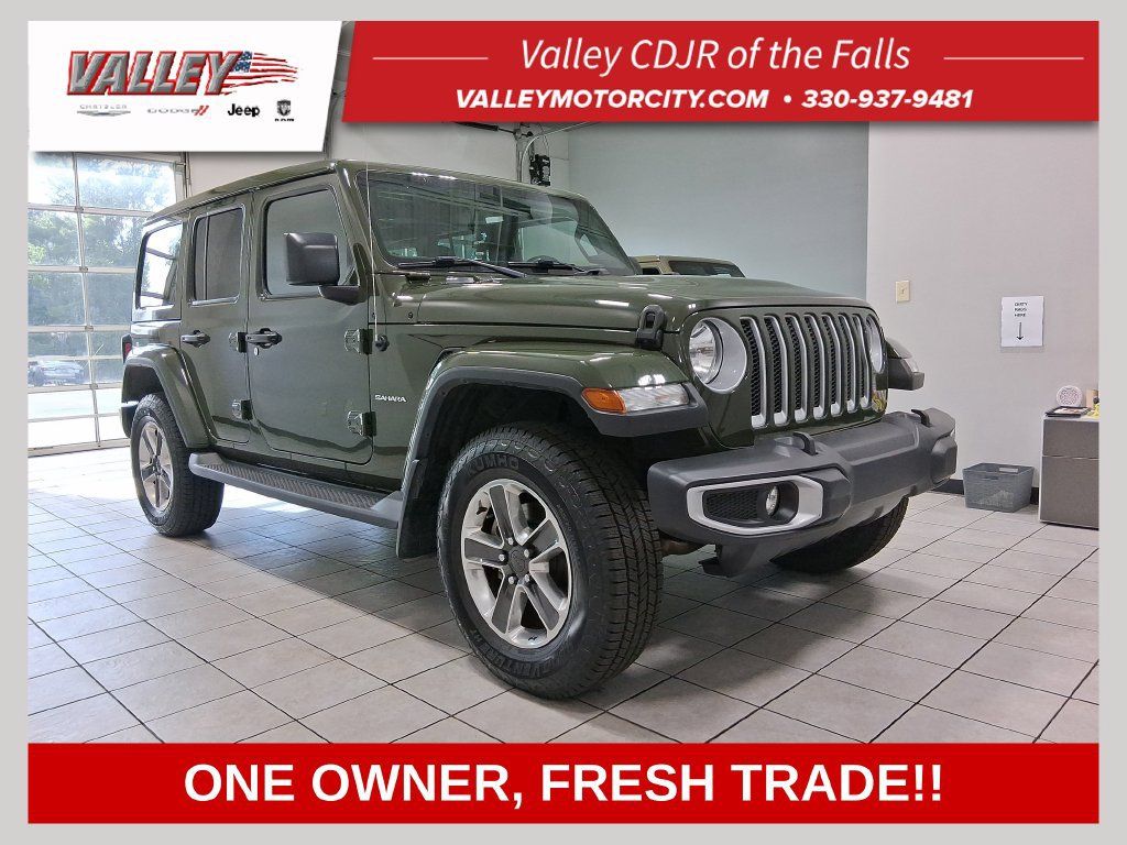 Used 2022 Jeep Wrangler Unlimited Sahara w/ Cold Weather Group AWD/4WD 360° Tour