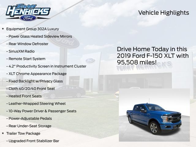 Used 2019 Ford F150 XLT w/ Equipment Group 302A Luxury AWD/4WD image 4
