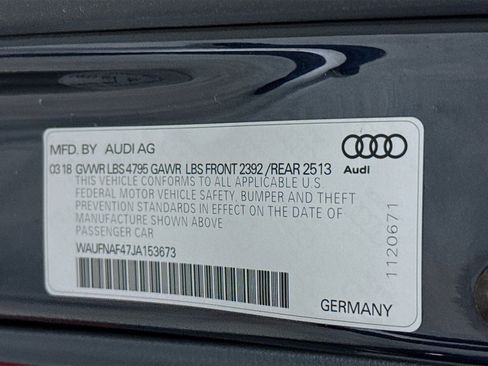 Used 2018 Audi A4 2.0T Prestige w/ Prestige Package image 31