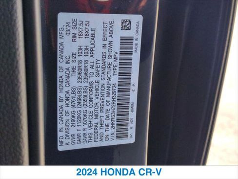 Certified 2024 Honda CR-V EX-L image 26