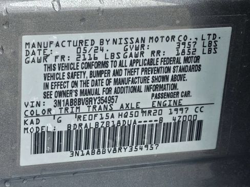 Used 2024 Nissan Sentra S FWD image 37
