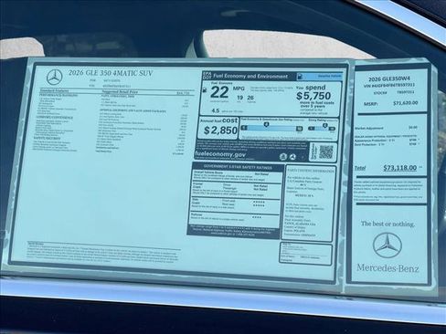 New 2026 Mercedes-Benz GLE 350 4MATIC image 18