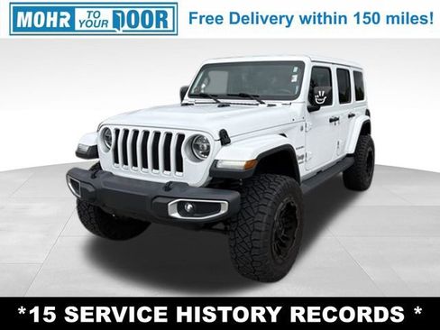 Used 2020 Jeep Wrangler Unlimited Sahara AWD/4WD image 1