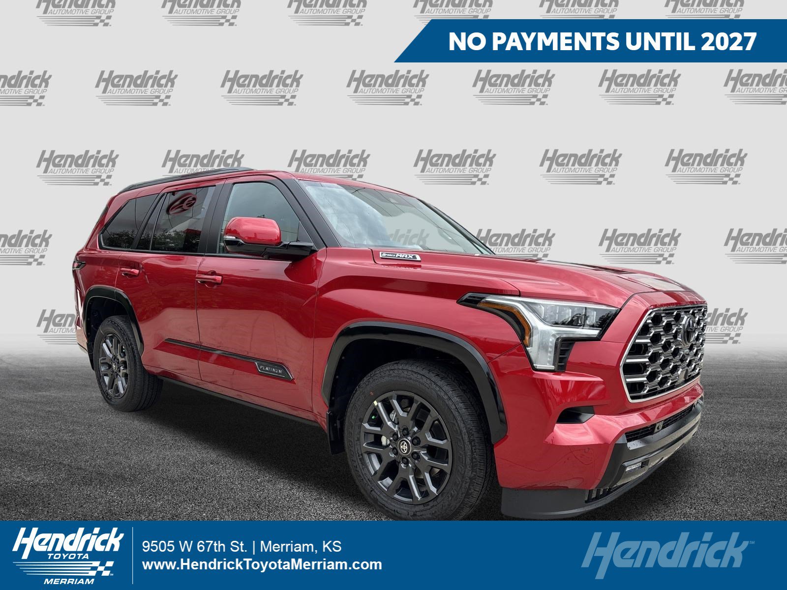 Used 2026 Toyota Sequoia Platinum AWD/4WD image 1