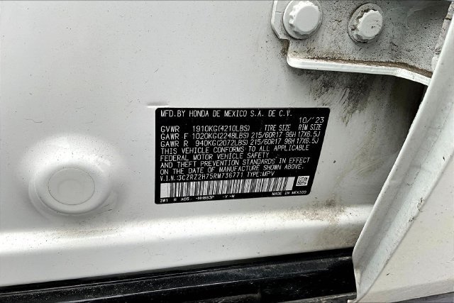 Used 2024 Honda HR-V EX-L image 5