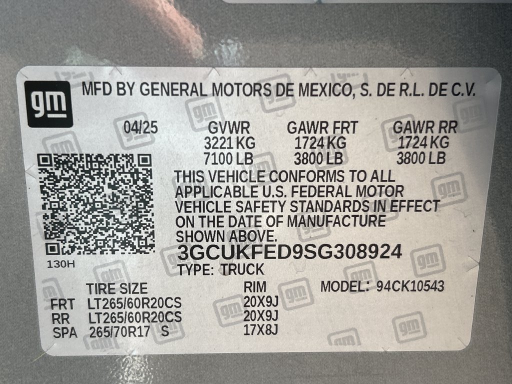 Used 2025 Chevrolet Silverado 1500 LT Trail Boss w/ Protection Package AWD/4WD image 34