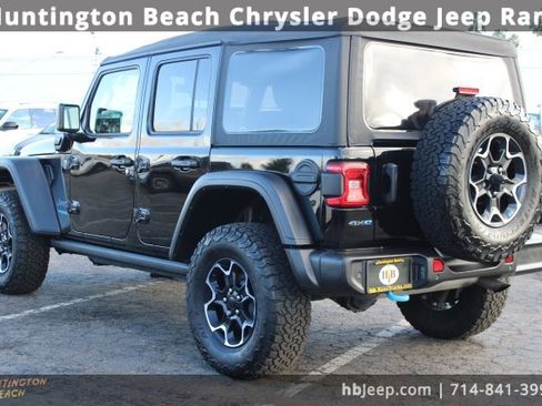Used 2022 Jeep Wrangler Unlimited Rubicon 4xe w/ Cold Weather Group image 3