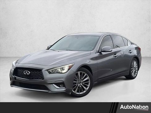 Used 2019 INFINITI Q50 Luxe w/ Cargo Package (L96) image 1