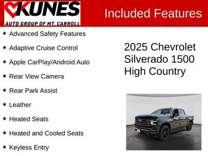 Used 2025 Chevrolet Silverado 1500 High Country w/ Midnight Edition