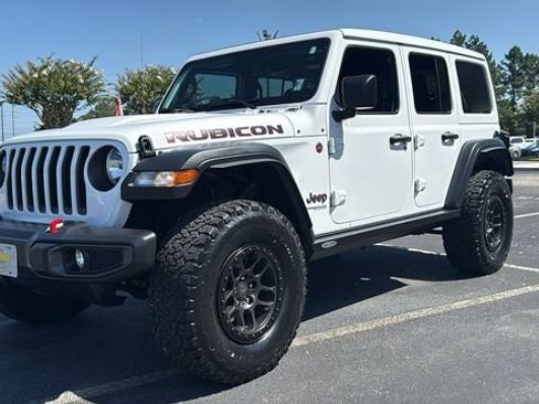 Used 2021 Jeep Wrangler Unlimited Rubicon w/ Xtreme Recon 35" Tire Package AWD/4WD image 3